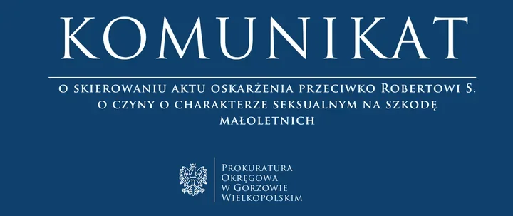 Akt oskarżenia w sprawie 15 czynów na szkodę ośmiorga małoletnich